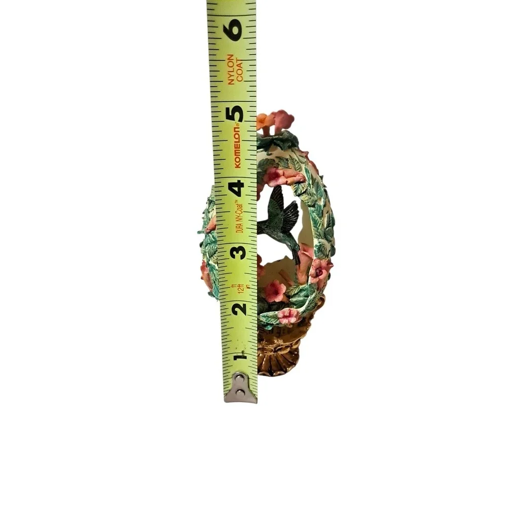 Limited Edition Hummingbird In Garden Egg With Metal Stand House Of Faberge 5